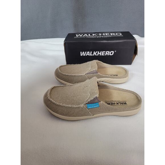 Womens Slippers Arch Support Walkhero House Orthopedic Slippers Size 8 - Picture 3 of 10